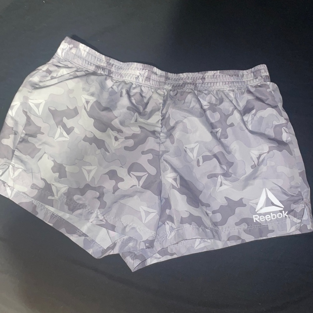 Grey Reebok shorts